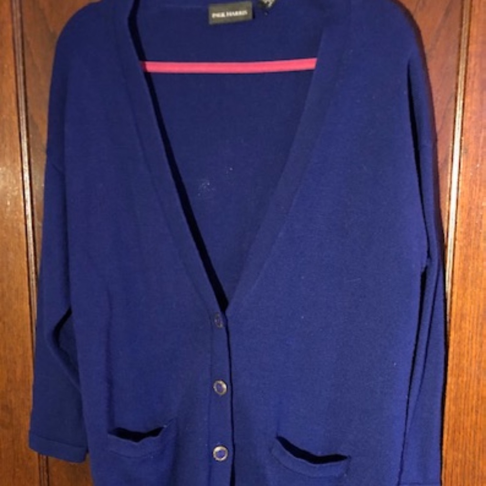 Vintage Purple Oversized Sweater/Cardigan